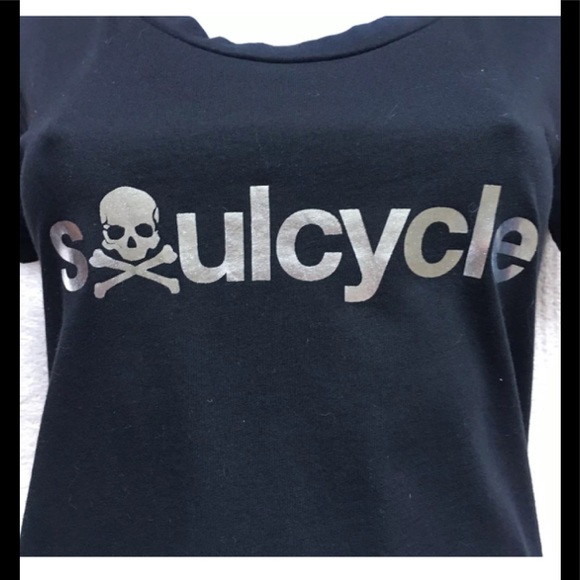 SOUL CYCLE T-Shirt & Soul Cycle/Nike Leggings Set, Size XS, Black, EUC - Picture 4 of 11